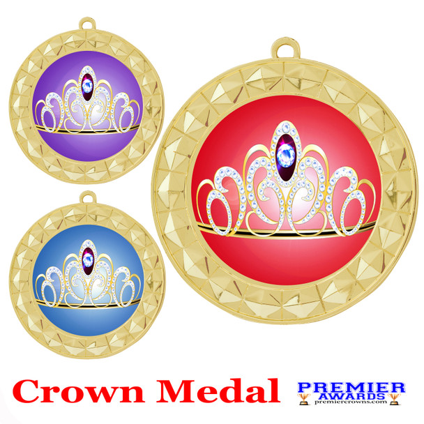 Crown medal.  Great for your pageants, events, contests and for the Queen or Princess in your life.