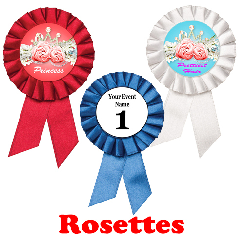 Color Insert Rosette Valentines Day Ribbons