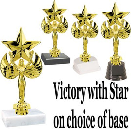 7" Victory with star Trophy