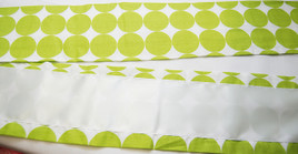 DISCONTINUED  Green Polka Dots Print  Sash