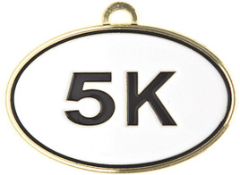 Marathon Medal with free engraving and neck ribbon - 5k