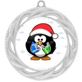 Penguin  theme medal..  Includes free engraving and neck ribbon.   penguin-938s