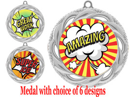  Student Encouragement theme medal.  Choice of 6 designs.  Includes free engraving and neck ribbon.  ( 938s