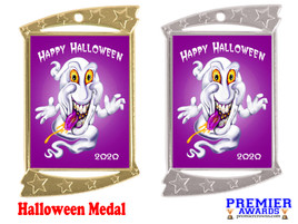 Halloween medal.  Perfect for your Halloween events, pageants, and contests!  007