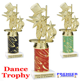 Dance Trophy.  Great trophy for your pageants, events, contests, recitals, and more.  8195