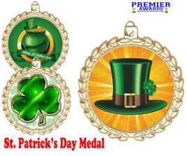 St. Patrick's Day Medal.   Great award for your pageants, events, competitions, parties and more.  -m70