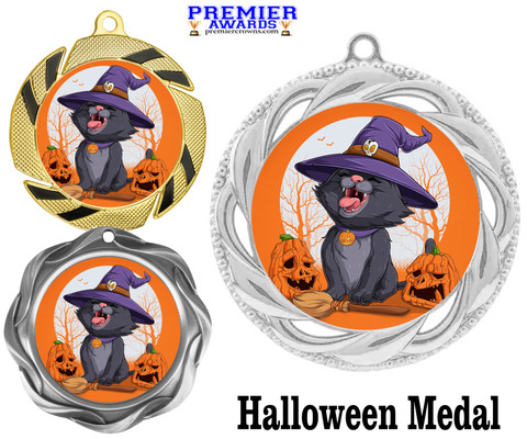 Halloween medal
