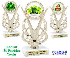 St. Patrick's Day Trophy.   Great award for your pageants, events, competitions, parties and more.  h415