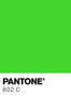 Pantone Fluorescent Green 802c