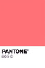Pantone Fluorescent Red 805