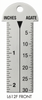 Gaebel Rulers 612-F Series Line Gauges 