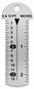 Gaebel Rulers 612-H Series Line Gauges
