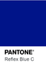 Pantone Reflex Blue