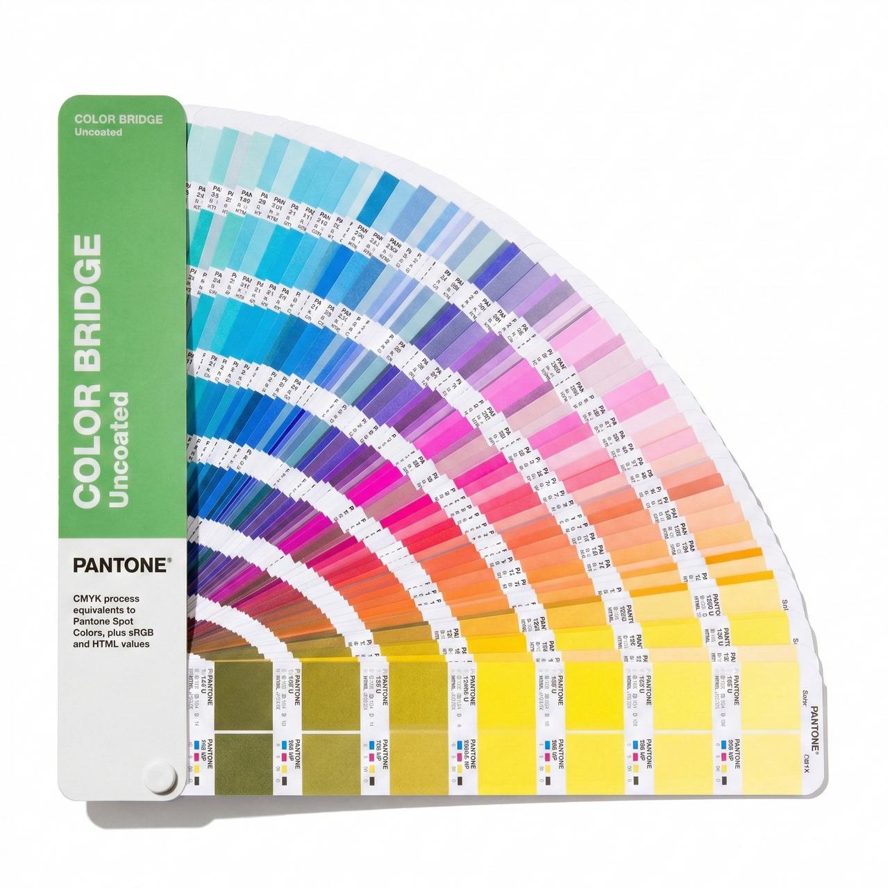 Pantone Color Bridge Guide Uncoated - CMYK, HTML, RGB - GG6104B