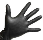 Hand ArmorĀ® GEOTEX GRIP⢠Textured Nitrile Gloves 9 Mil - Black Hand ArmorĀ® GEOTEX GRIP⢠Textured Nitrile Gloves 9 Mil - Black
