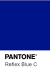 pantone reflex blue