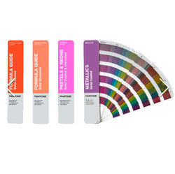 Pantone Solid Guide Set | Formula Guide Coated & Uncoated | Pastels & Neons Guide | Metallic Guide - GP1605B