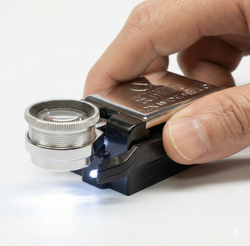 Betamag 12X | Distortion Free Extra-Wide Field Magnifier | LED Illuminated