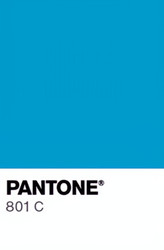 pantone fluorescent blue 801c