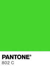 Pantone Fluorescent Green 802c