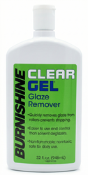 Burnishine Clear Gel Roller & Blanket Cleaner - 32 oz