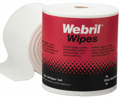 Webril Wipes 8" x 8" by Fiberweb (8 rolls/case)