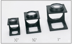 Lithco Linen Testers | Magnifiers | 1/2" | 3/4" | 1"