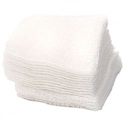 Lithco Cotton Pads 4" x 4" - 100 Pads/Bag - 20 Bags/Case