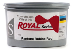 KMI Royal Series Offset Ink - Pantone Rubine Red