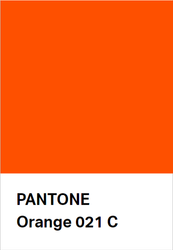 Pantone 021 Orange