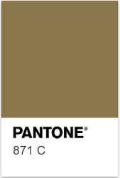 Pantone 871 Gold