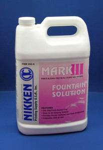 Nikken Mark III Fountain Solution - Gallon