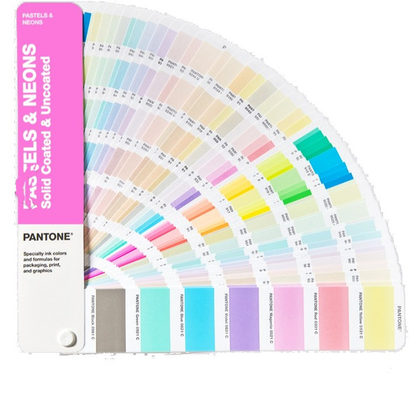 Pantone Pastels & Neons Guide | Coated & Uncoated - GG1504B