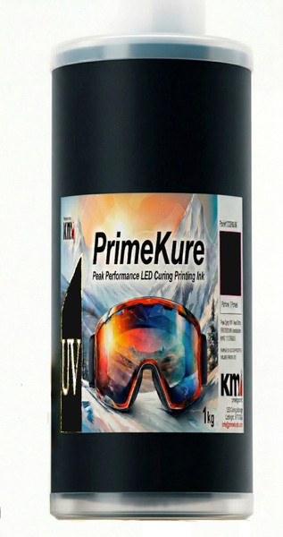 KMI PrimeKure LED Offset Printing Ink - Process Black (9 lb tube)