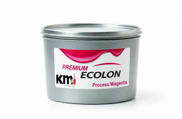 KMI Ecolon Premium Offset Printing Ink - Process Magenta (5.5 lb)