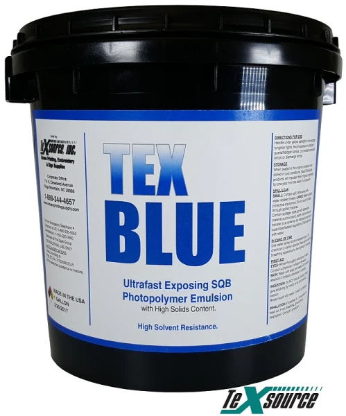 Texsource Tex-Blue Photopolymer Emulsion (1 gal)
