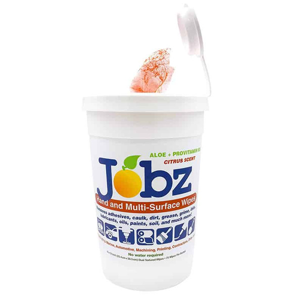 Jobz Professional Hand and Multi-Surface Wipes - Tub