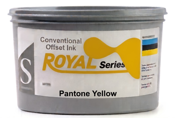KMI Royal Series Offset Ink - Pantone Yellow