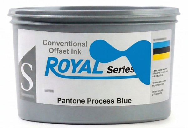 KMI Royal Series Offset Ink - Pantone Process Blue