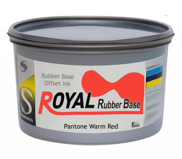 KMI Royal Series Rubber-Base Offset Ink - Warm Red