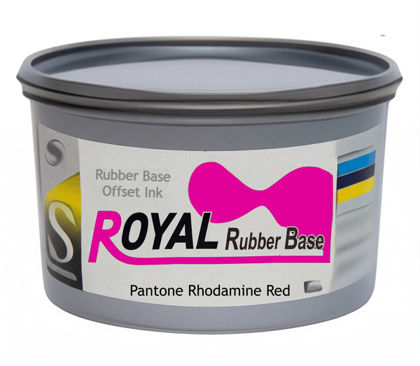 KMI Royal Series Rubber-Base Offset Ink - Rhodamine Red