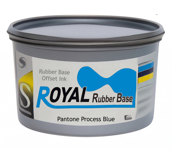 KMI Royal Series Rubber-Base Offset Ink - Process Blue