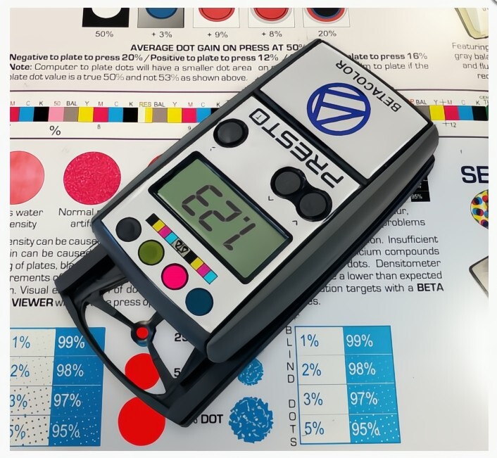 betacolor presto pressroom densitometer betacolor presto pressroom densitometer