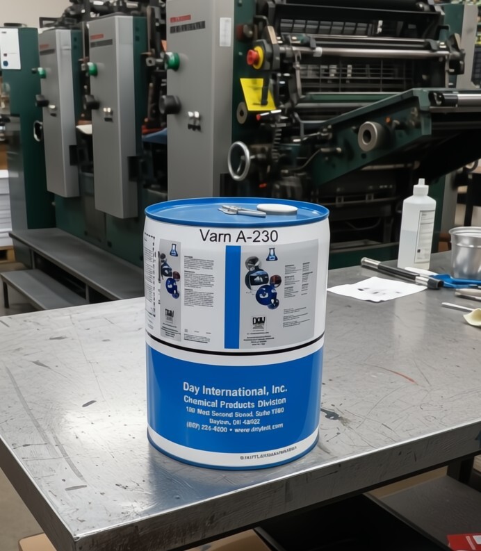 varn a-230 in a print shop