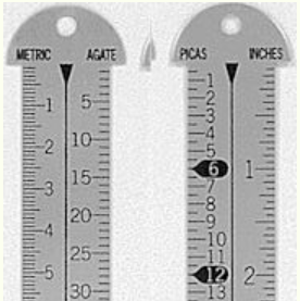 Gaebel Rulers 61-E Series Line Gauge