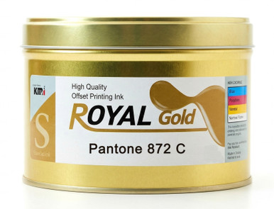 PANTONE　サバイバルキット　フルエディション KMI Royal Series Metallic Offset Ink - Pantone 872 Gold
