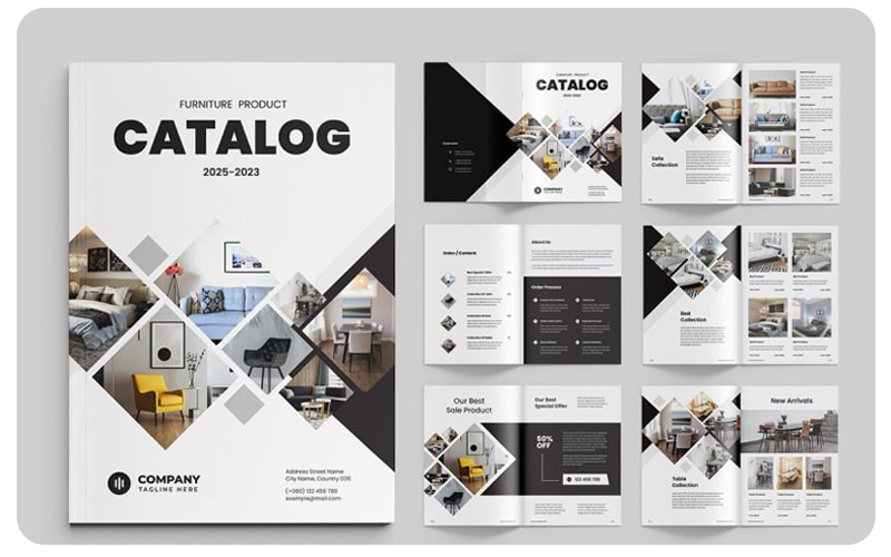 Business Catalogue Design