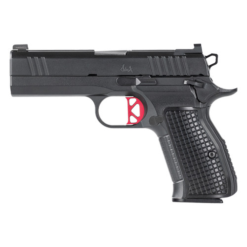 Dan Wesson 92102 DWX Compact 9mm Luger 4" 15+1 Black Duty Stainless Steel Slide Black Aluminum Grip