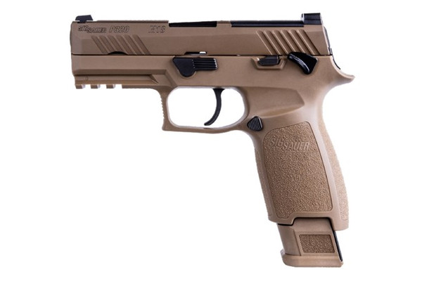 SIG SAUER P320 M18 CARRY 9MM COY 21+1 NS 320CA-9-M18-MS | COYOTE|SLITE