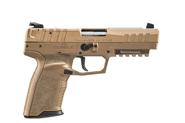 FN FIVE-SEVEN MRD 5.7X28 FDE 20+1 2-20RD MAGS | ACCESSORY RAIL 5.7 x 28mm